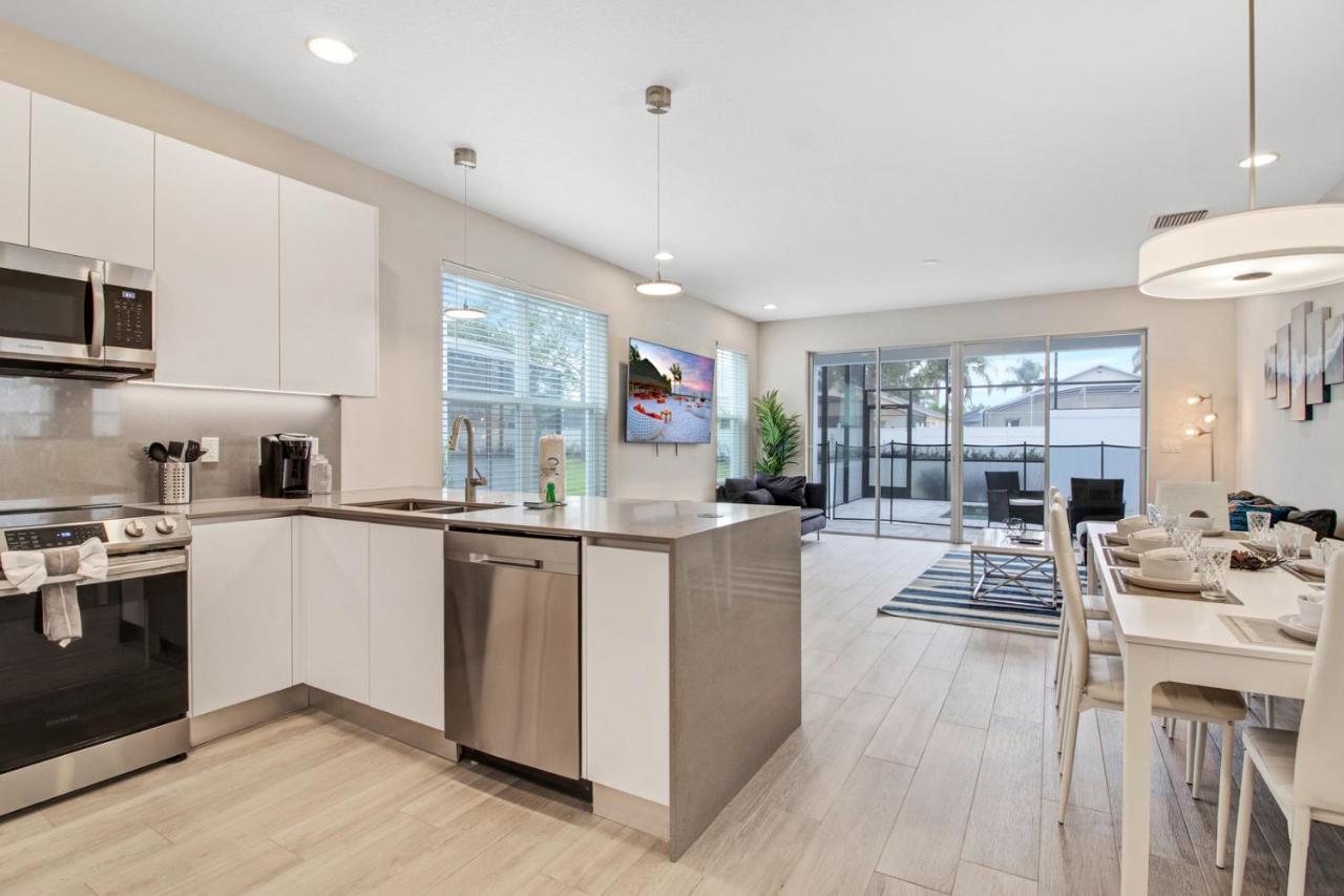 Modern Townhouse Near Disney With Heated Pool Orlando Exteriér fotografie